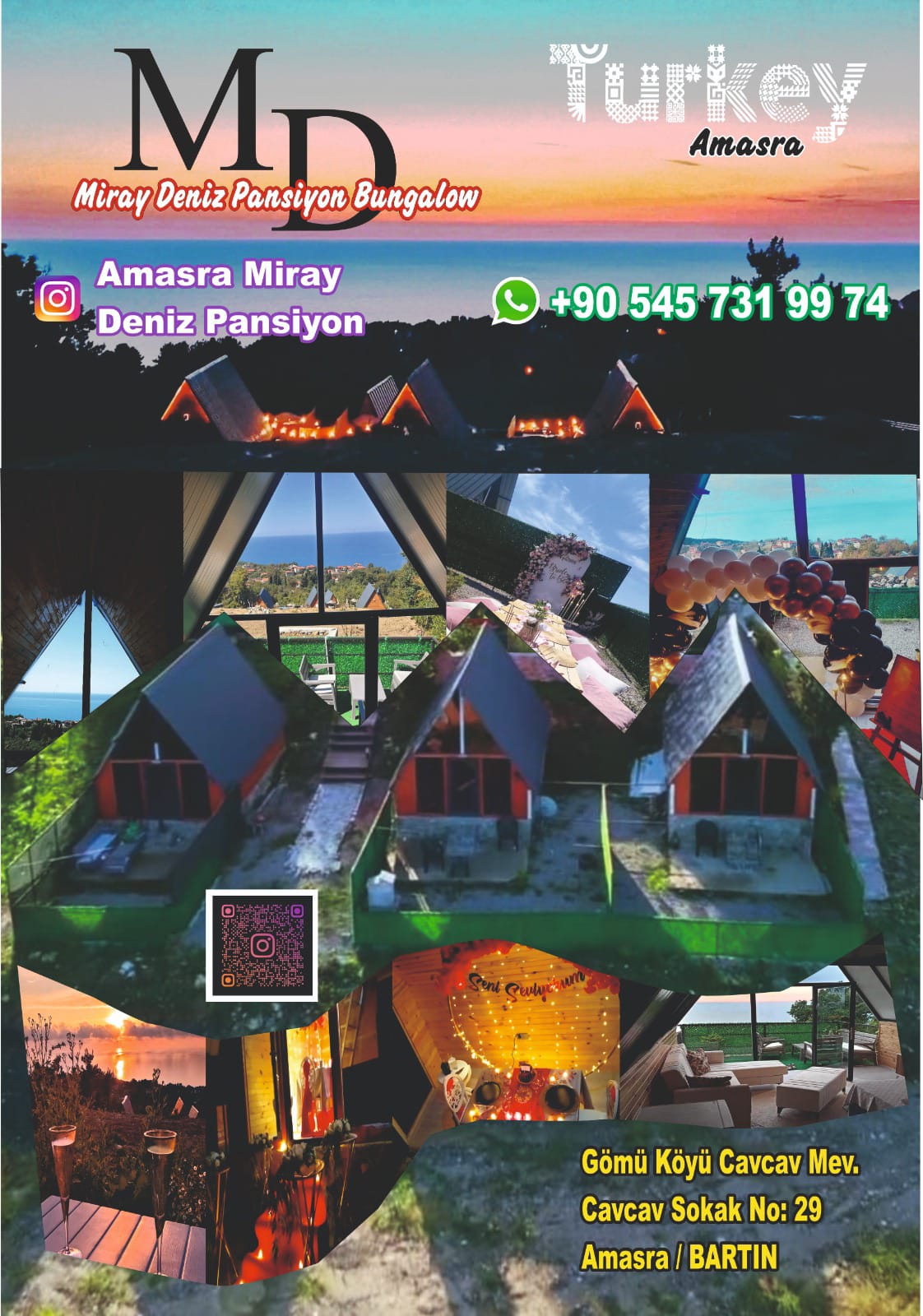 Amasra Pansiyon Bungalov | Miray Deniz Pansiyon Bungalov |  Amasra Deniz Pansiyon Bungalov